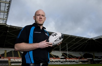 150212 - Ospreys New Head Coach -Steve Tandy after being named as the new Ospreys head coach