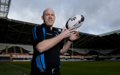 150212 - Ospreys New Head Coach -Steve Tandy after being named as the new Ospreys head coach