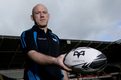 150212 - Ospreys New Head Coach -Steve Tandy after being named as the new Ospreys head coach