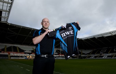 150212 - Ospreys New Head Coach -Steve Tandy after being named as the new Ospreys head coach