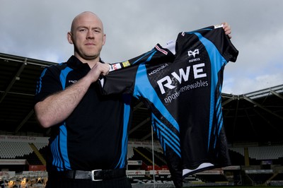 150212 - Ospreys New Head Coach -Steve Tandy after being named as the new Ospreys head coach