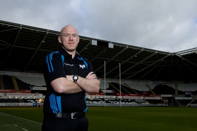 150212 - Ospreys New Head Coach -Steve Tandy after being named as the new Ospreys head coach