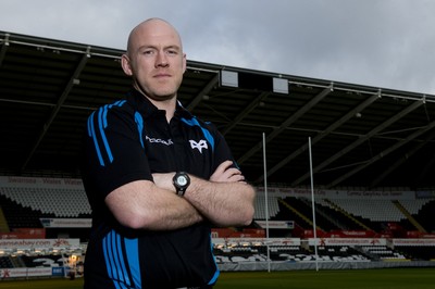 150212 - Ospreys New Head Coach -Steve Tandy after being named as the new Ospreys head coach