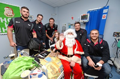 Ospreys Children's Hospital Visit 151215