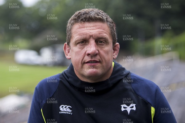 060820 - Picture shows new Ospreys Rugby Head Coach Toby Booth