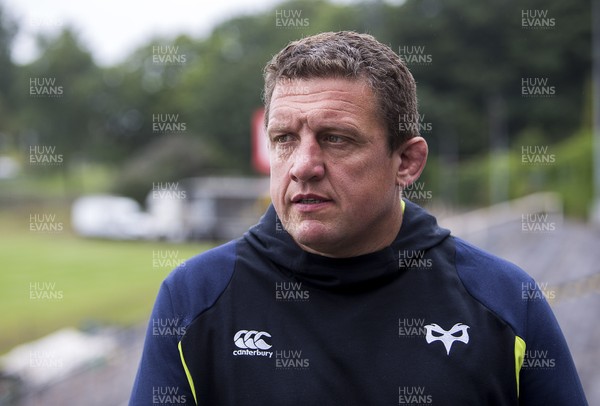 060820 - Picture shows new Ospreys Rugby Head Coach Toby Booth