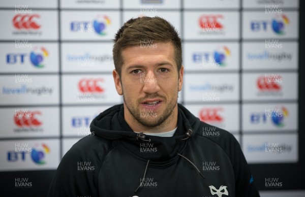 260418 - Ospreys Media Conference - Justin Tipuric talks to the media during press conference