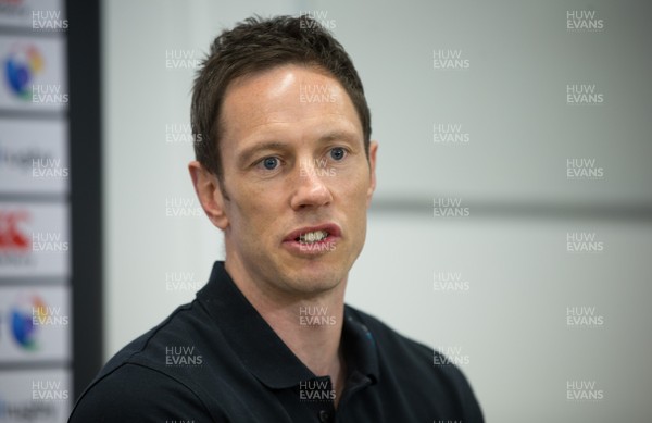 260418 - Ospreys Media Conference - Ospreys Rugby General manager Dan Griffiths  talks to the media during press conference