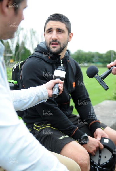 020713 - Ospreys Media Interviews and Training -Ospreys' new signign Tito Tebaldi talks to reporters