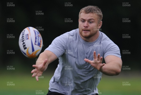 020713 - Ospreys Media Interviews and Training -Dimitri Arhip during training