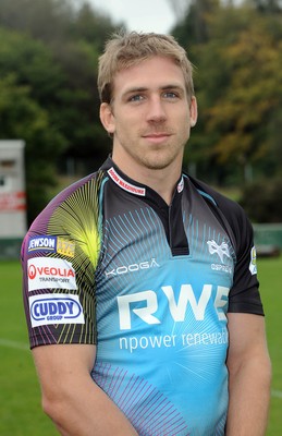 21.10.11 - Ospreys New Signings. New signing Chauncey O'Toole, at Llandarcy. 