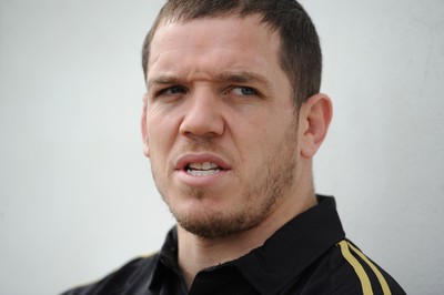 06.04.10 - Ospreys Rugby Press Conference - Paul James talks to reporters. 