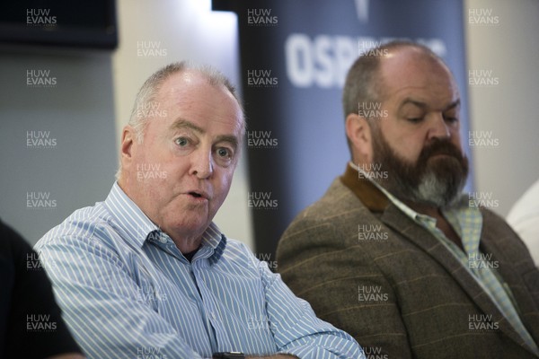 291119 - Ospreys Rugby Press Conference - Chairman Rob Davies and Managing Director Andrew Millward