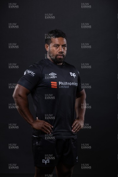 240821 - Ospreys Rugby Squad Headshots - Elvis Taione