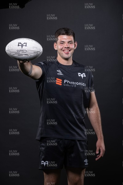240821 - Ospreys Rugby Squad Headshots - Rhys Davies