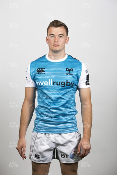 240718 - Ospreys Rugby Squad Headshots - Cai Evans
