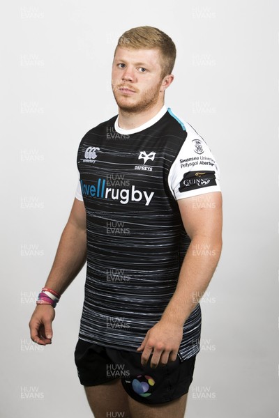 240718 - Ospreys Rugby Squad Headshots - Kieran Williams
