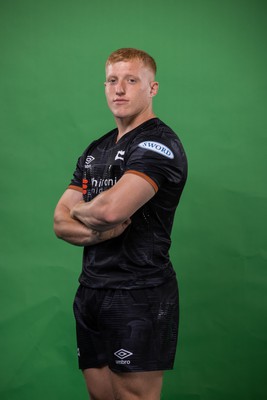 090922 - Ospreys Rugby Squad Portraits - Iestyn Hopkins