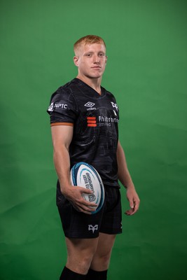 090922 - Ospreys Rugby Squad Portraits - Iestyn Hopkins