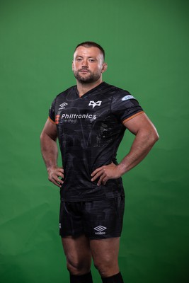 090922 - Ospreys Rugby Squad Portraits - Sam Parry