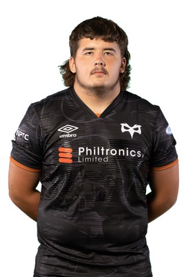 160822 - Ospreys Squad Portraits - Ellis Fackrell