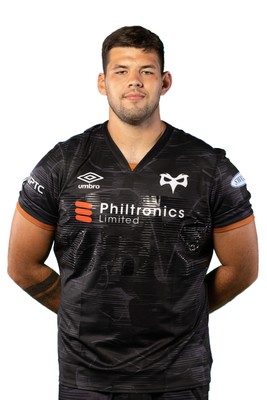 160822 - Ospreys Squad Portraits - Rhys Davies