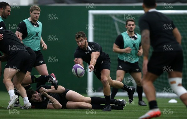 170117 - Ospreys Rugby Training - Rhys Webb during training by Chris Fairweather/Huw Evans Agency