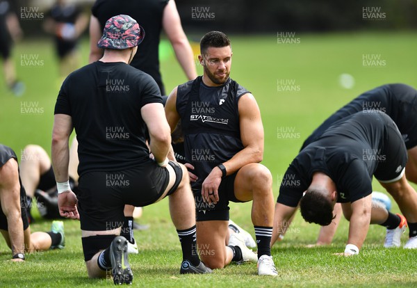 220322 - Ospreys Rugby Training at Stellenbosch Academy of Sport - Rhys Webb of Ospreys during training session in South Africa