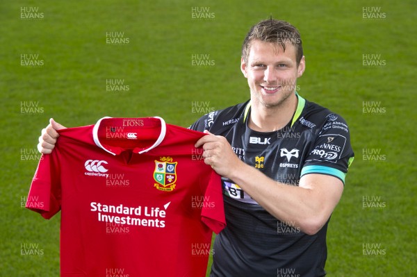 200417 -  Dan Biggar after being named in the British & Irish Lions squad 2017 to tour New Zealand