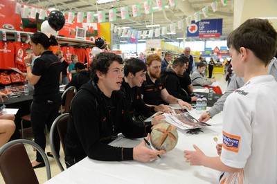 130314 - Ospreys -Signing session