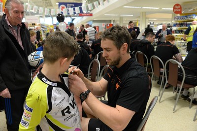 130314 - Ospreys -Signing session