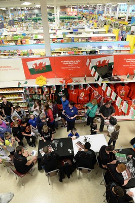 130314 - Ospreys -Signing session