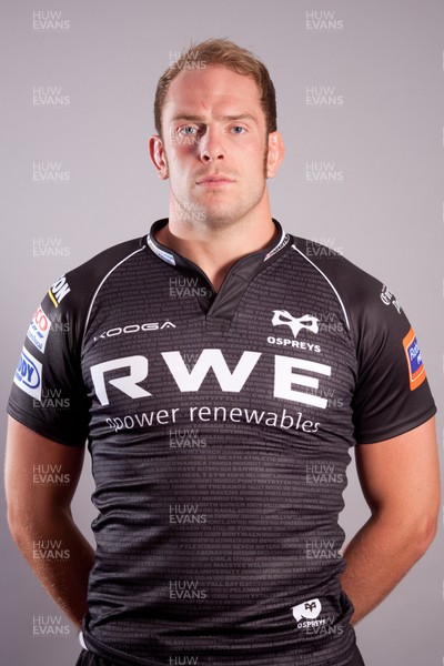 140812 - Ospreys Squad 2012-13 - Alun Wyn Jones