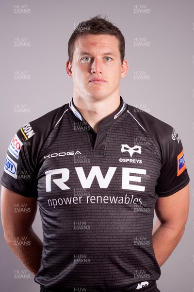 140812 - Ospreys Squad 2012-13 - Ian Evans