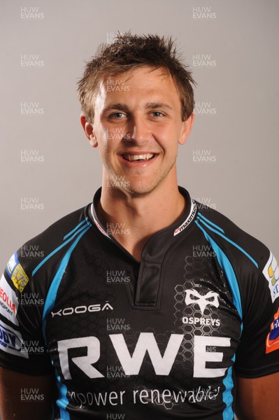 30.07.11 - Ospreys Rugby Squad 2011/2012 - Ashley Beck. 