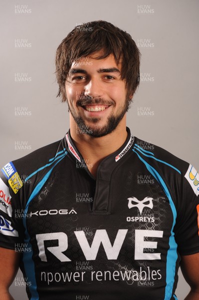 30.07.11 - Ospreys Rugby Squad 2011/2012 - Gareth Owen. 