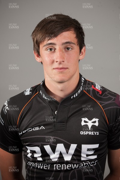 130813 - Ospreys Squad, Management and Staff Portraits 2013-14 - Sam Davies