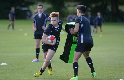 080714 - Ospreys Summer Camp -Ospreys squad give a skills master class