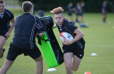 080714 - Ospreys Summer Camp -Ospreys squad give a skills master class