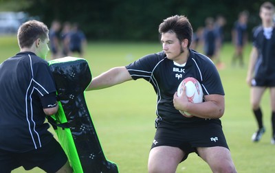 080714 - Ospreys Summer Camp -Ospreys squad give a skills master class