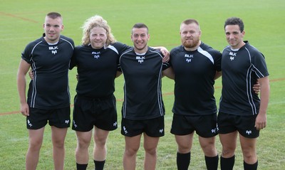 080714 - Ospreys Summer Camp -Ospreys squad give a skills master class