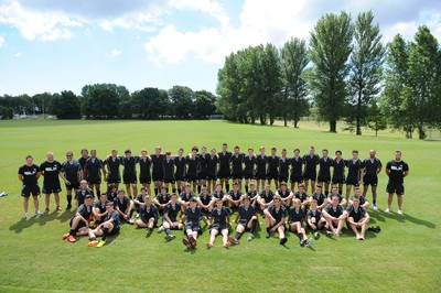 080714 - Ospreys Summer Camp -Ospreys squad give a skills master class