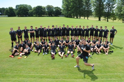 080714 - Ospreys Summer Camp -Ospreys squad give a skills master class