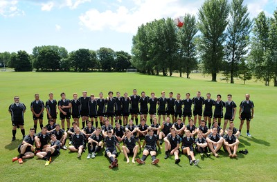 080714 - Ospreys Summer Camp -Ospreys squad give a skills master class