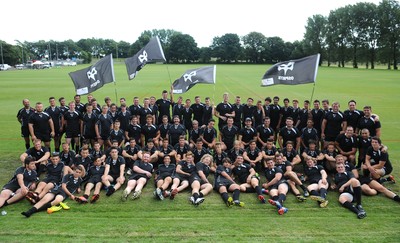 080714 - Ospreys Summer Camp -Ospreys squad give a skills master class