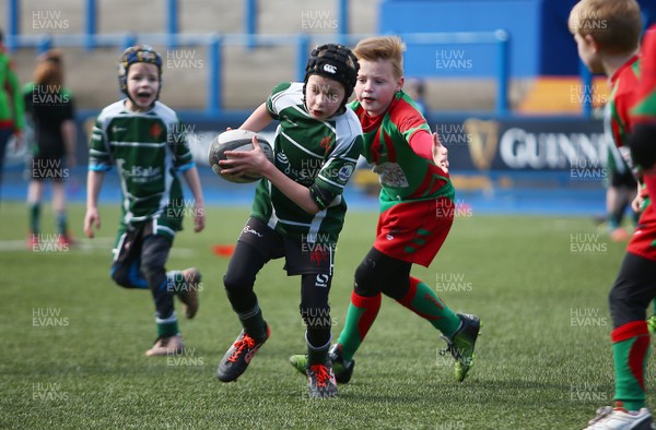 020417 - Ospreys Rugby Festival -  Ospreys community hold a mixed age groups rugby festival as a build up to the game 