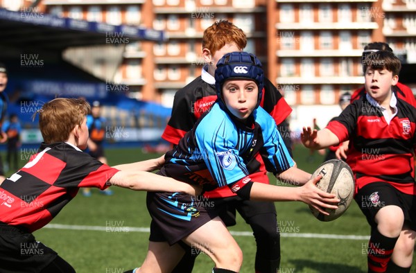 020417 - Ospreys Rugby Festival -  Ospreys community hold a mixed age groups rugby festival as a build up to the game 