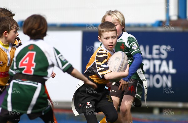 020417 - Ospreys Rugby Festival -  Ospreys community hold a mixed age groups rugby festival as a build up to the game 