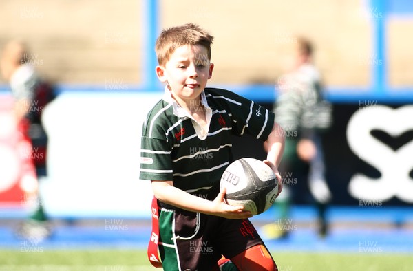 020417 - Ospreys Rugby Festival -  Ospreys community hold a mixed age groups rugby festival as a build up to the game 