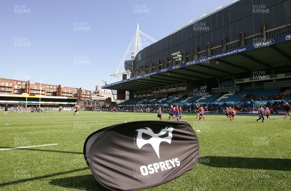 020417 - Ospreys Rugby Festival -  Ospreys community hold a mixed age groups rugby festival as a build up to the game